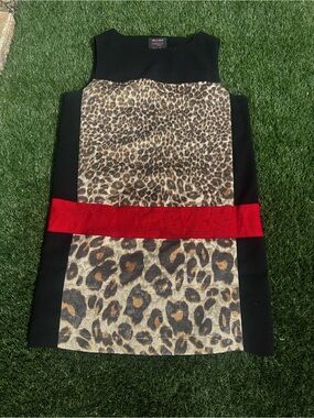🐆Vintage GAMBATISTA for Impulse Leopard Print Dress